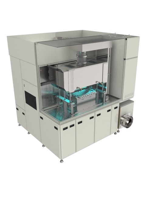 FOPLP wafer UV curing system